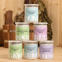 Соль для бани "Эвкалипт, Пихта, Мята, Сосна, Лаванда, Можжевельник", набор 6 шт по 400 г Соль для бани "Эвкалипт, Пихта, Мята, Сосна, Лаванда, Можжевельник", набор 6 шт по 400 г