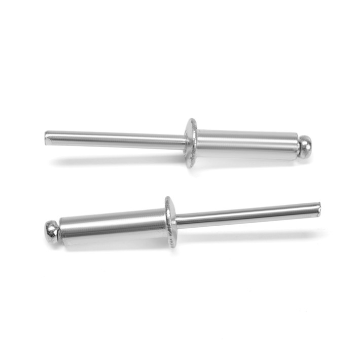 Заклёпки ТУНДРА krep, вытяжные, алюминий-сталь, 4,8х18 мм, неокрашенные, 50 шт