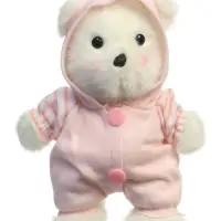 Мягкая игрушка "Мишка в пижаме", 14 см, МИКС