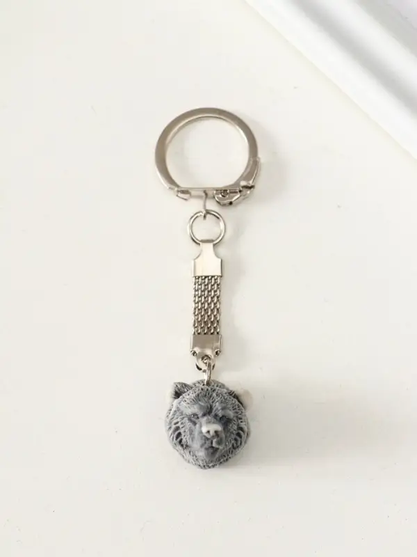 Брелок "Голова медведя маленькая" 2,5 см