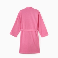 Халат женский Этель, цв. розовый, р-р 50-52, 100% хл, 340 г/м2
