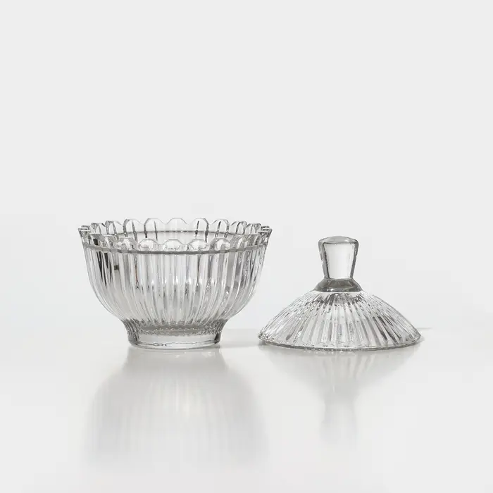 Сахарница стеклянная с крышкой PERSIA, 225 мл