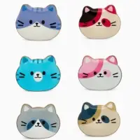 Брошь &laquo;Котёнок&raquo; мордочка, МИКС в золоте (неделимая фасовка 12 шт. цена за шт.)