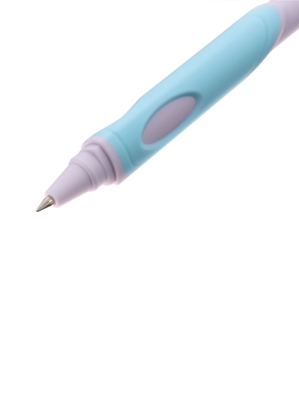 Ручка шариковая ErichKrause ErgoLine Stick&Grip Pastel, 0.5мм, первоклассника, блистер, синяя 108792