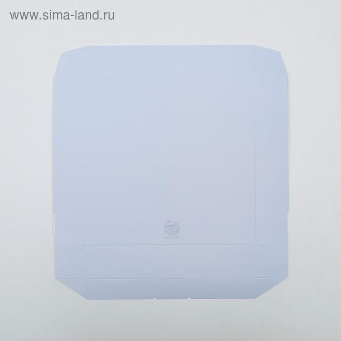 Кондитерская упаковка, коробка с ламинацией &laquo;Present&raquo;, 20 х 20 х 4 см