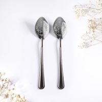 Ложки с гравировкой, набор 2 шт &laquo;Лучшим родителям&raquo;, 15,5 х 25,5 см.