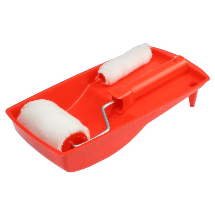 Набор малярный ЛОМ, валики искусственный мех, 100 мм, d=6 мм, D=48 мм + D=16 мм, ванночка 15 1034055 Набор малярный ЛОМ, валики искусственный мех, 100 мм, d=6 мм, D=48 мм + D=16 мм, ванночка 15 1034055