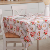 Клеёнка на стол Доляна «Чаепитие», на нетканой основе, ширина 137 см, толщина 0,2 мм, рулон 20 м Клеёнка на стол Доляна «Чаепитие», на нетканой основе, ширина 137 см, толщина 0,2 мм, рулон 20 м
