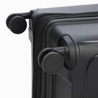 Чемодан 28", PP, 49*30*76, отд на молнии, код замок, 4 колеса, черный