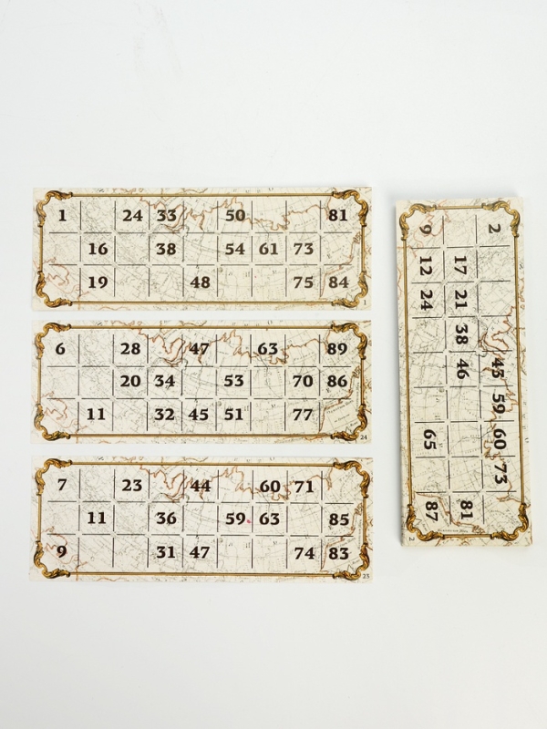 Русское лото настольная игра "Матрешка", бочонок 2.7 х 2.1 см, 24 карточки 21.4 х 7.9 см