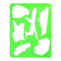 Набор трафарет-раскраска Calligrata, 6 штук (транспорт, инструменты, космос, морские обитатели, животные Африки, листья), для мальчиков Набор трафарет-раскраска Calligrata, 6 штук (транспорт, инструменты, космос, морские обитатели, животные Африки, листья), для мальчиков