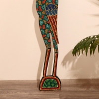 Панно настенное дерево "Аист цветной" 95х13х1 см МИКС Панно настенное дерево "Аист цветной" 95х13х1 см МИКС