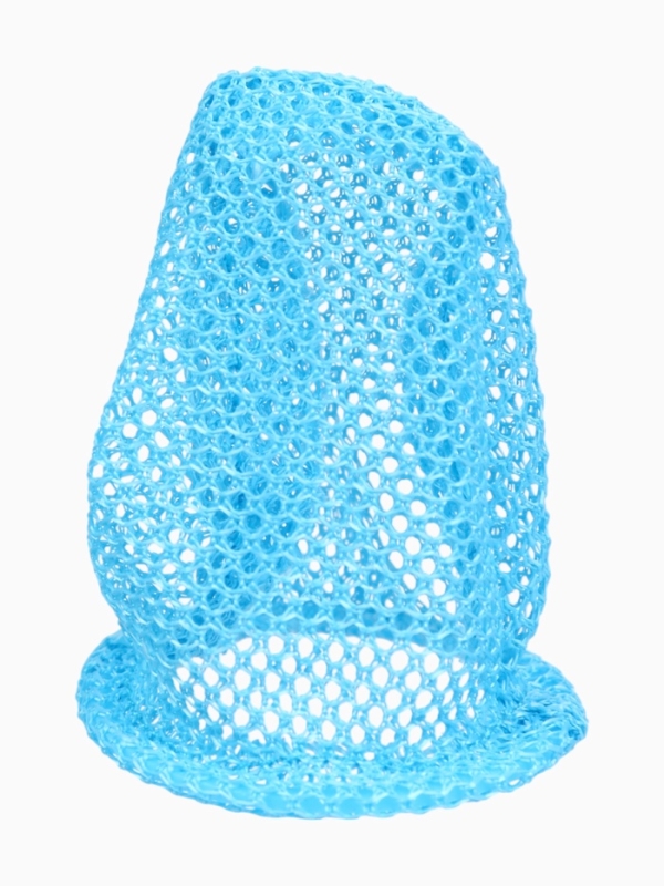 Ниблер с текстильной сеточкой, цвет голубой