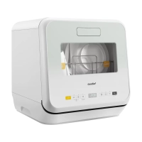 Компактная настольная посудомоечная машина CDWC421GR-i Wi-Fi