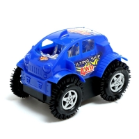 Машина-перевёртыш &laquo;Безумный гонщик&raquo;, работает от батареек, световые эффекты, цвета МИКС