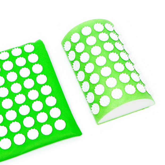 Аппликатор Кузнецова комплект на мягкой подложке, 144 колючки, спантекс, бордовый, 260х560 мм + валик 140*230