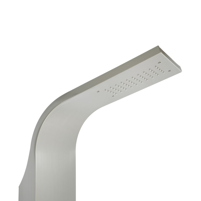 Душевая панель ZEIN S-13, 3-х функциональная, нержавеющая сталь, сатин Душевая панель ZEIN S-13, 3-х функциональная, нержавеющая сталь, сатин