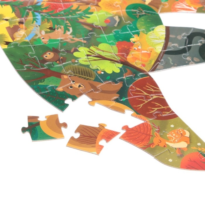 Фигурный пазл «Хозяин леса» Фигурный пазл «Хозяин леса»