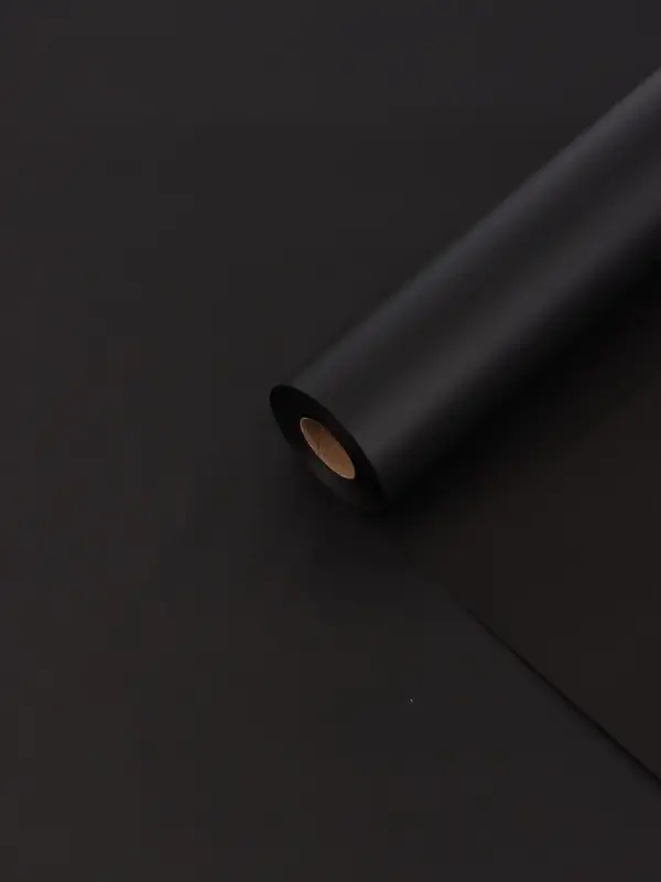 Пленка для цветов, матовая, черный, 0,57 х 30 м &plusmn;5 %, 50мкм