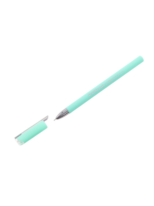 Ручка гелевая ErichKrause G-Reed Stick Pastel Bloom, 0.38мм, синяя