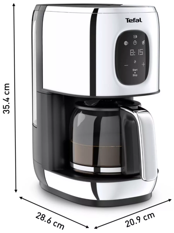 Кофеварка капельная Majestuo CM883D10, серебристый