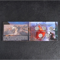 Альбом коллекционных монет "Освобождение Крыма" 5 монет