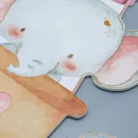 Наклейка интерьерная "Слонёнок" 31х60 см