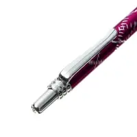 Ручка шариковая, автоматическая, "Завитки" 0.5 мм, стержень синий, МИКС