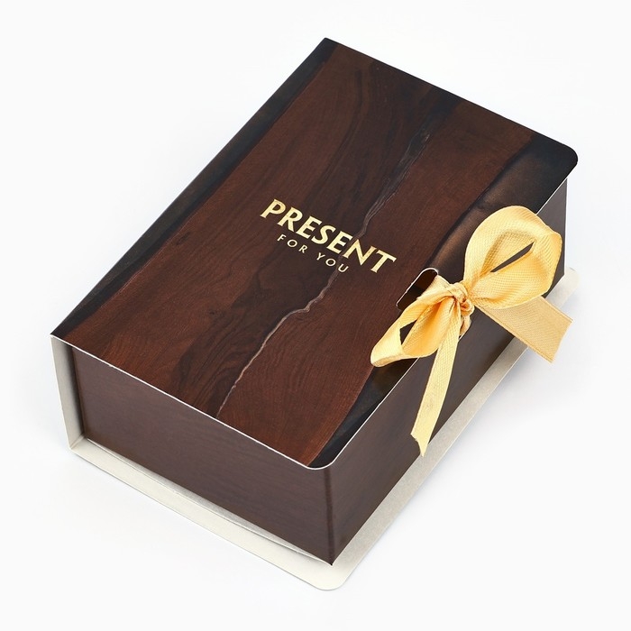 Складная коробка-книга &laquo;Present&raquo;, 12 х 8 х 4.5 см