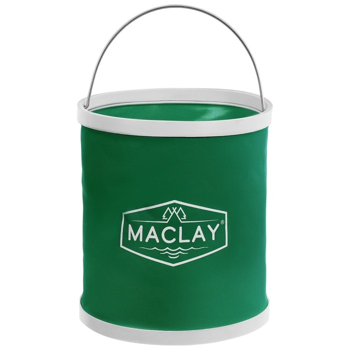 Ведро складное maclay, 11 л, цвет МИКС