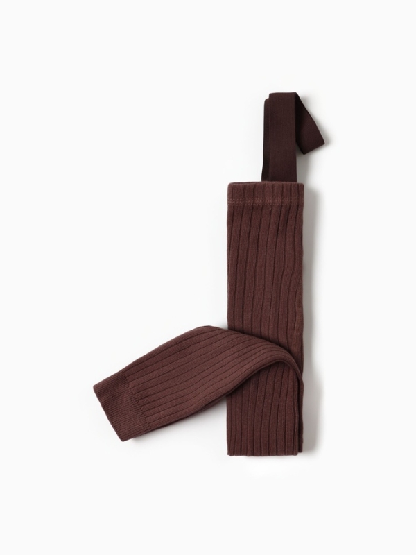 Лосины детские с лямками MINAKU, цв.коричневый, рост 74-80