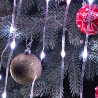 Умная гирлянда «Конский хвост» 10 нитей по 1.5 м роса, IP20, серебристая нить, 150 LED, пульт ДУ, приложение, свечение RGB, USB Умная гирлянда «Конский хвост» 10 нитей по 1.5 м роса, IP20, серебристая нить, 150 LED, пульт ДУ, приложение, свечение RGB, USB