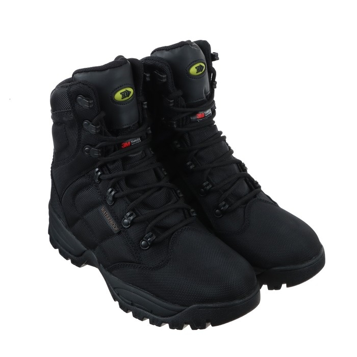 Ботинки треккинговые Elkland 160, зимние, чёрный, размер 45