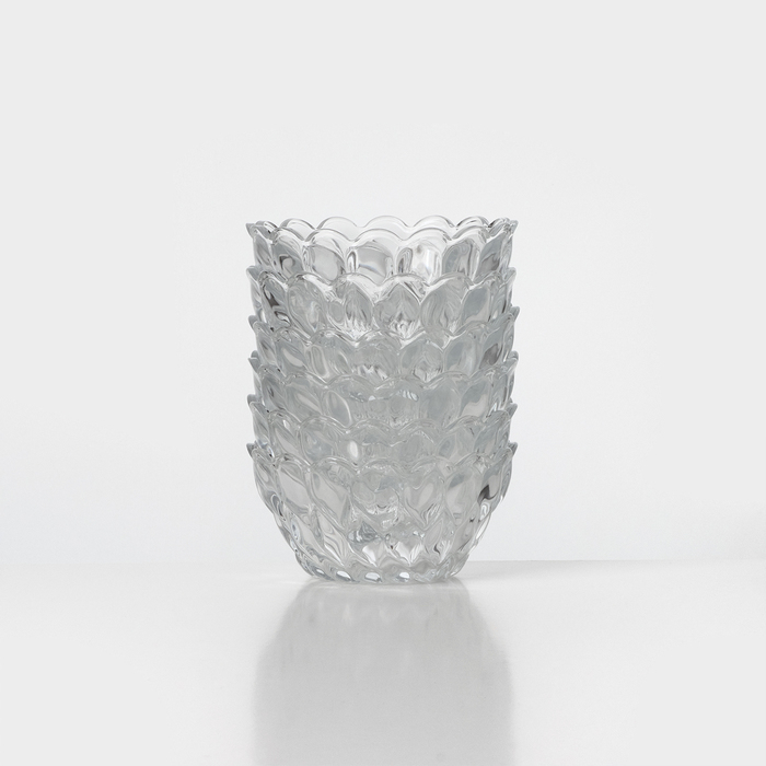 Набор стеклянных салатников Isfahan Glass Florence, d=11,5 см, 6 шт