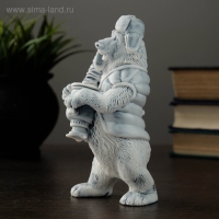 Сувенир "Медведь с самоваром" 14,5см