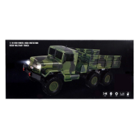 Грузовик радиоуправляемый &laquo;Газон&raquo;, полный привод 4WD, работает от аккумулятора, цвет зелёный