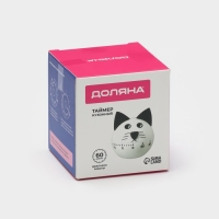 Таймер механический Доляна &laquo;Котёнок&raquo;, цвет МИКС