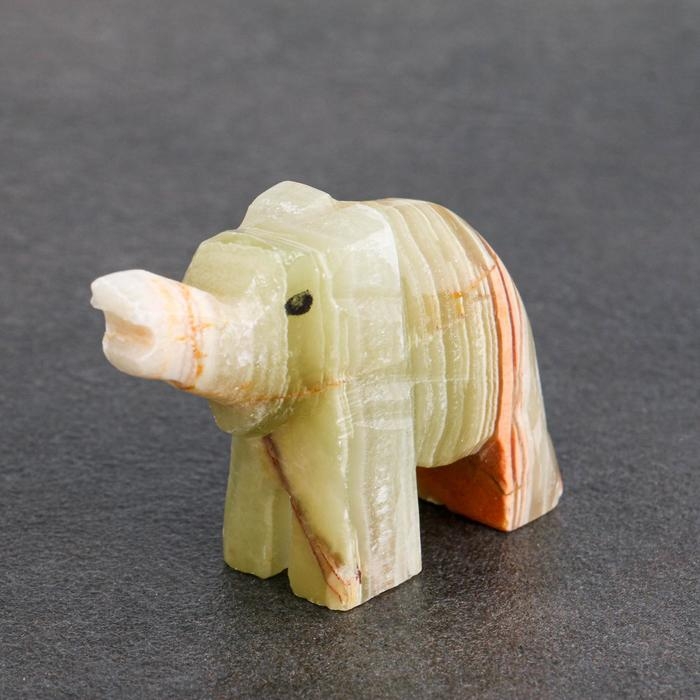 Сувенир &laquo;Слон&raquo;, 5 см, оникс