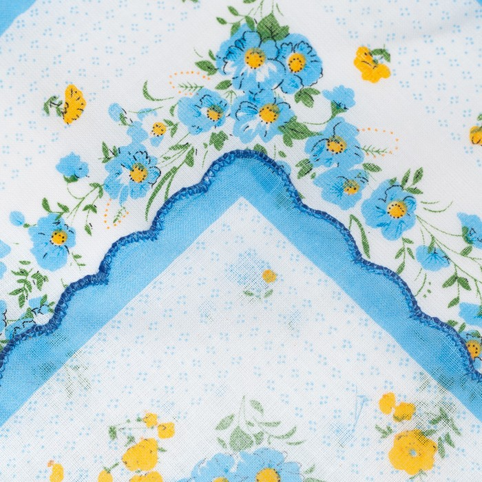 Набор женских носовых платков ЭТНИКА, 30х30- 12 шт, цвет МИКС