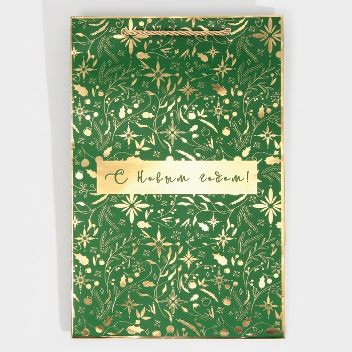 Пакет подарочный новогодний ламинированный &laquo;Хочу в сказку&raquo;, 23 х 35 х 20 см, Новый год