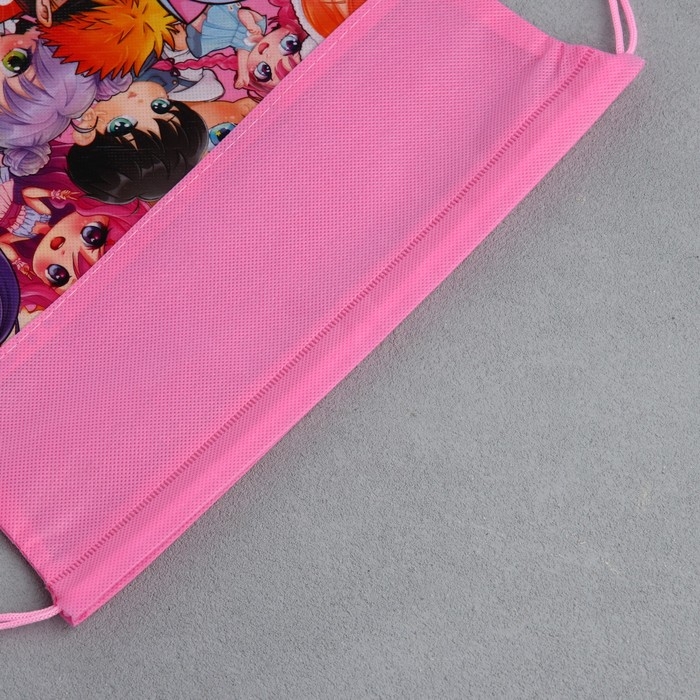 Мешок для обуви &laquo;Мир аниме&raquo; полиэстер, размер 30 х 40 см