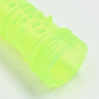 Игрушка тренировочная жевательная "Палка" полая, 24,5 см, жёлтая Игрушка тренировочная жевательная "Палка" полая, 24,5 см, жёлтая