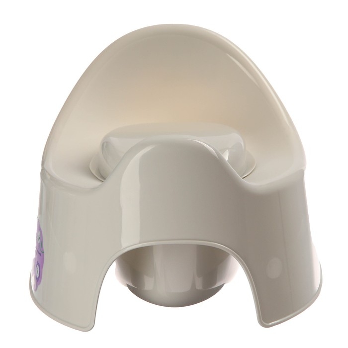 Горшок детский Follow Me с крышкой, цвет серый Горшок детский Follow Me с крышкой, цвет серый