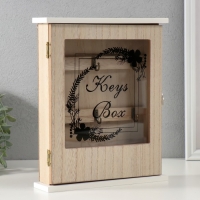 Ключница дерево 6 крючков "Веточки с цветами" 6х20,7х26,5 см Ключница дерево 6 крючков "Веточки с цветами" 6х20,7х26,5 см