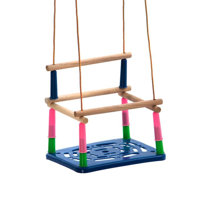 Качели подвесные, пластмассовые, сиденье 33&times;22см