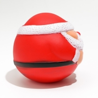 Шар пищащий для собак "Дед Мороз", виниловый, 8,5 х 8 см Шар пищащий для собак "Дед Мороз", виниловый, 8,5 х 8 см