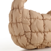 Сумка молодёжная на молнии, цвет бежевый Сумка молодёжная на молнии, цвет бежевый