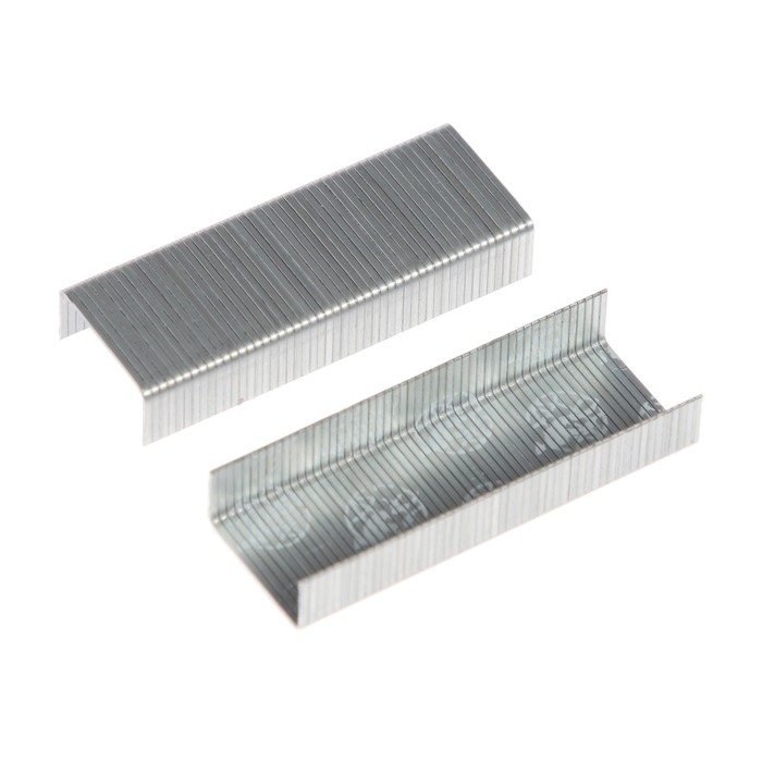 Скобы для степлера Kangaro №24/6-1, стальные, эко, 1000 штук