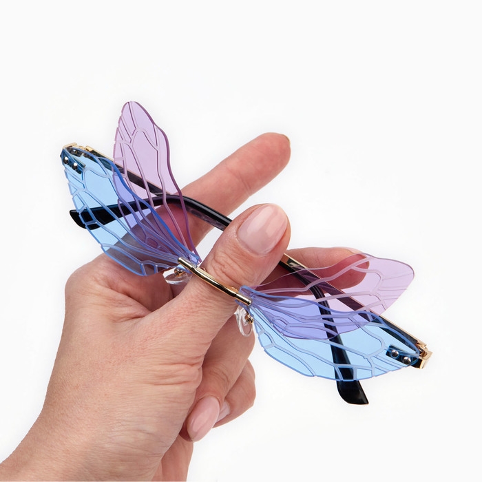 Очки солнцезащитные "OneSun", линза 4.3 х 6 см, ширина 15 см, дужка 14.6 см