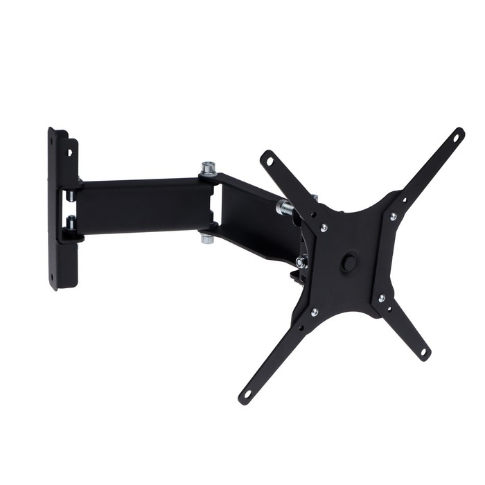 Кронштейн Кронштейн "РЭМО" К551, для ТВ, наклонно-поворотный, 13-43", чёрный